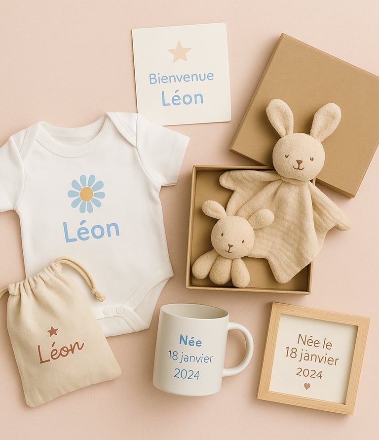 coffret bébé personnalisé