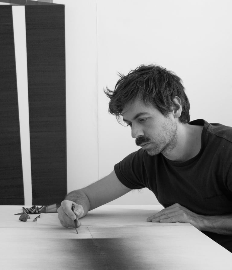 Portrait Mathieu Bonardet Artiste Art contemporain