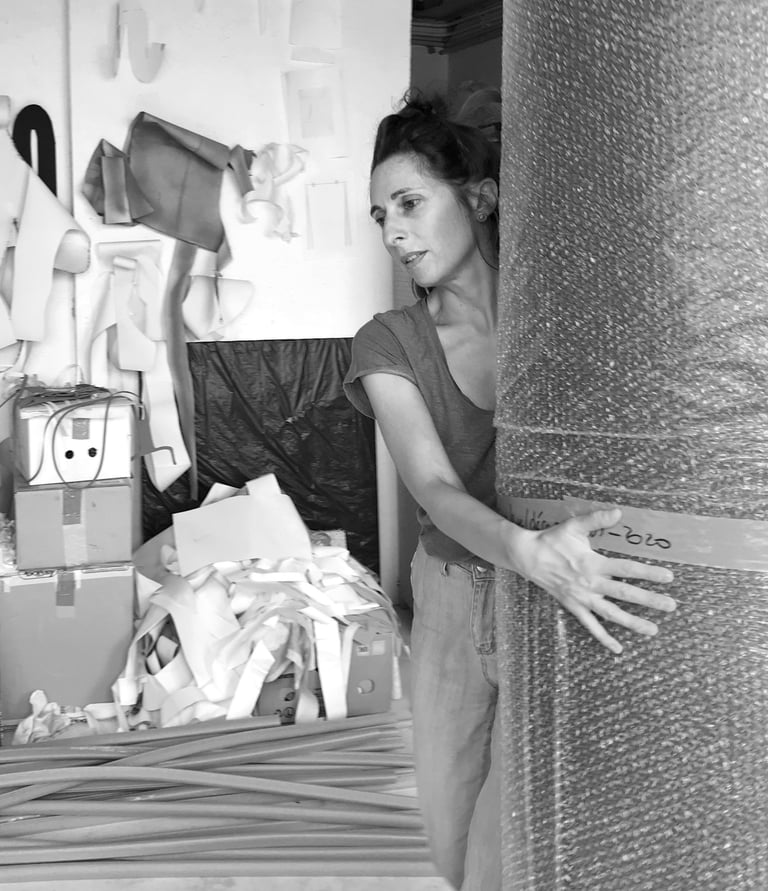Portrait Delphine Pouillé Artiste Art Contemporain