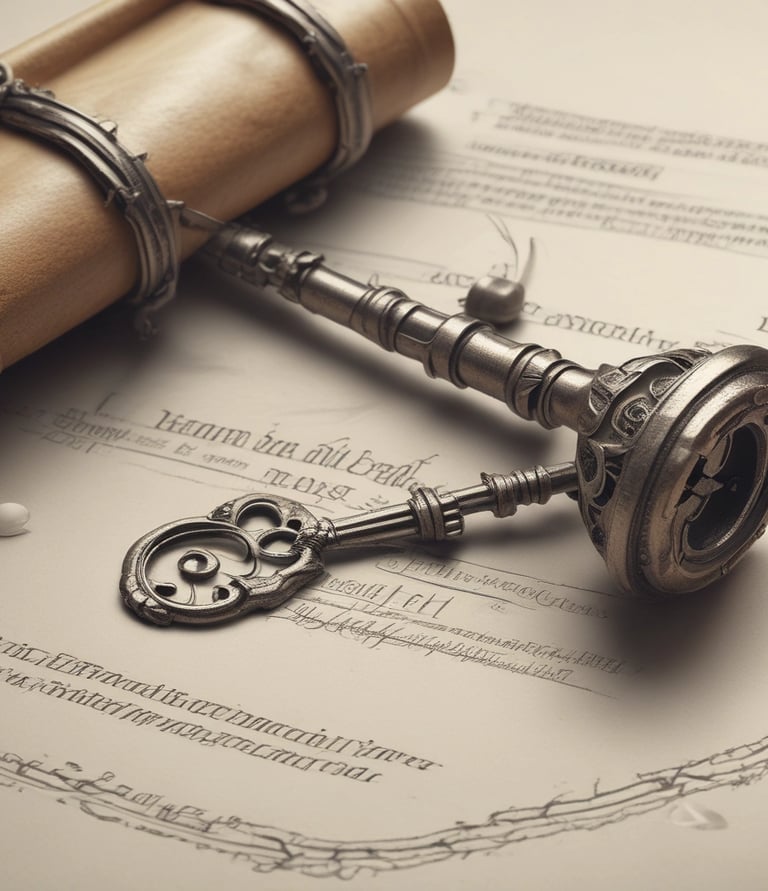 A person practicing mindfulness outdoors, inspired by historical figures.