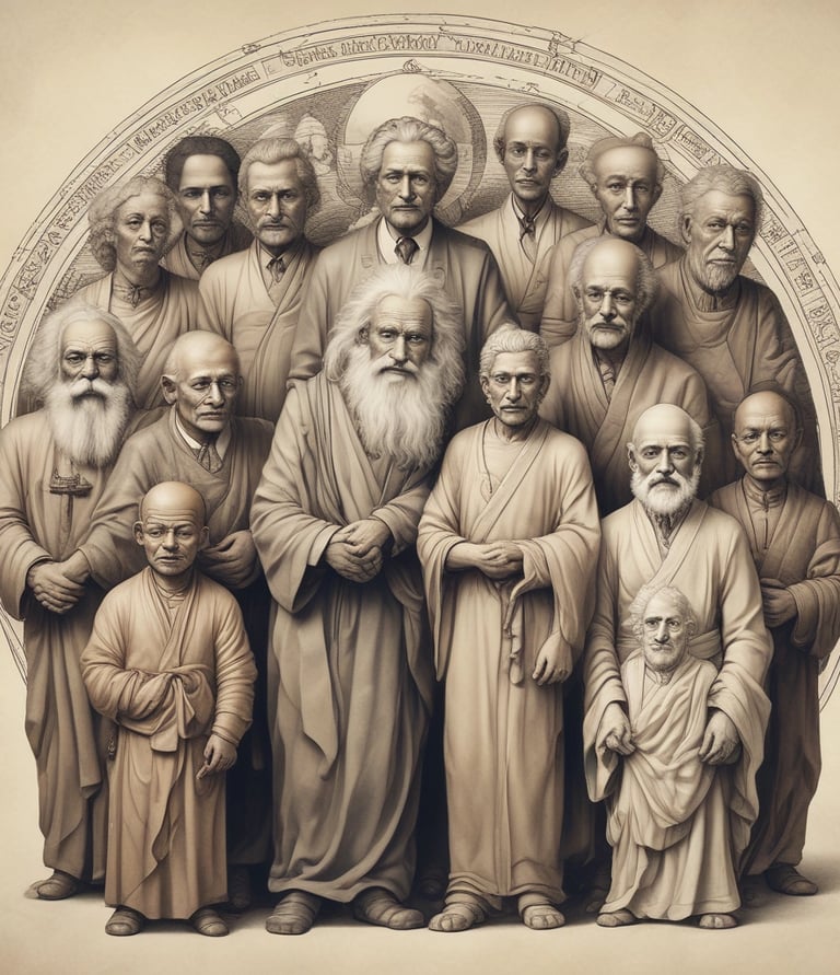 A warm, inviting workspace with books and a notebook open to handwritten notes.