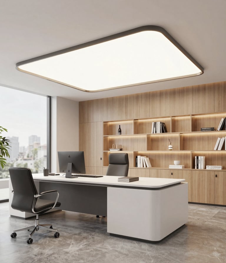 Close-up of a Banyan tree symbol embossed in gold on black leather, representing strength and growth.