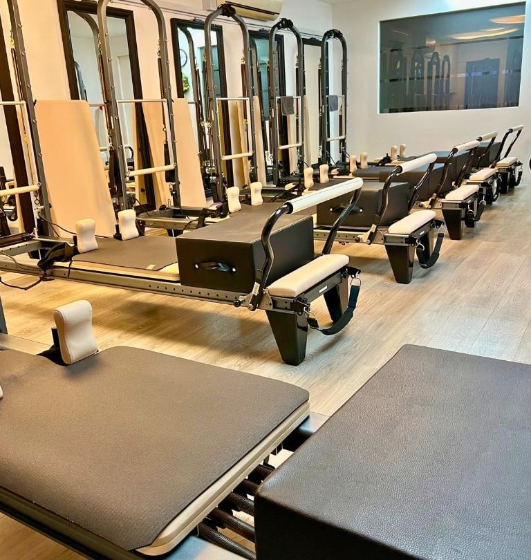 Pilates Reformer with Tower at Kovan1 studio Tirisula