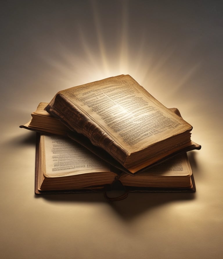 A peaceful path through a sunlit forest symbolizing spiritual journey.