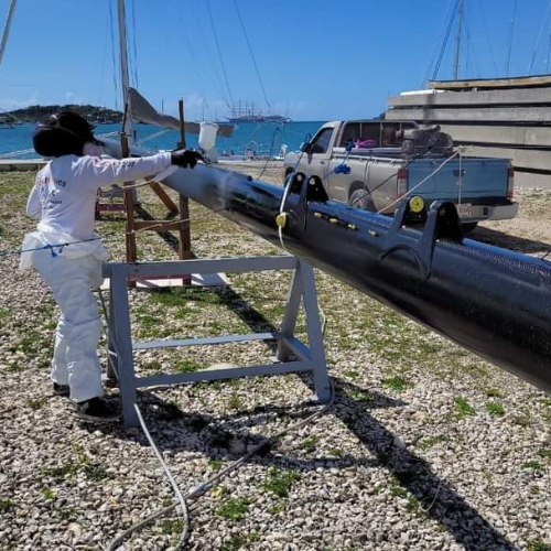 Glenworth Francis Painting mast