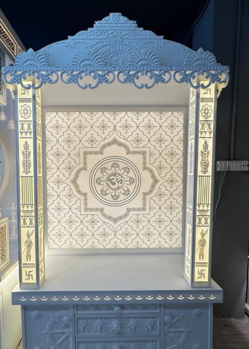 Pillar with om Taj 9760103020