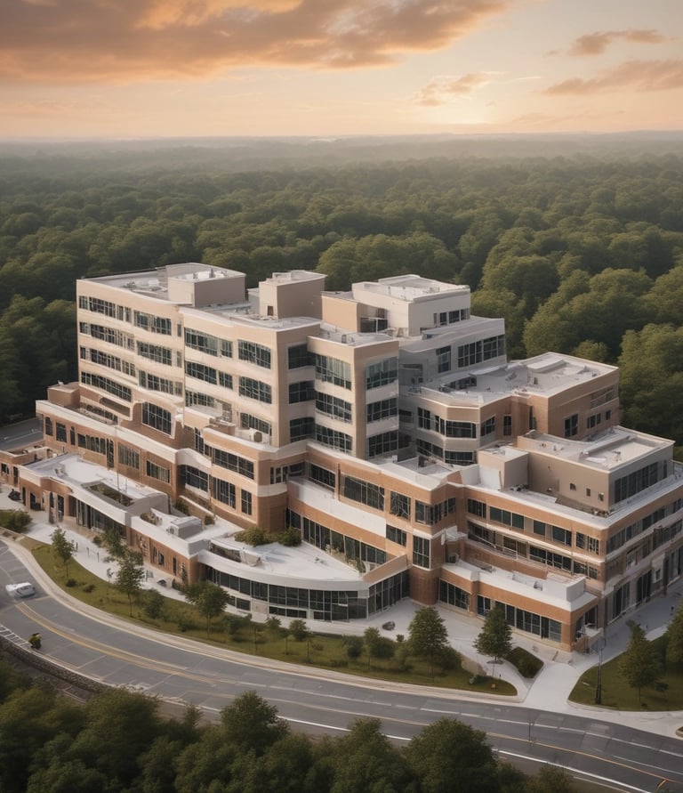 A map highlighting odd enterprises’ coverage hubs across North Carolina with routes connecting rural and urban areas.