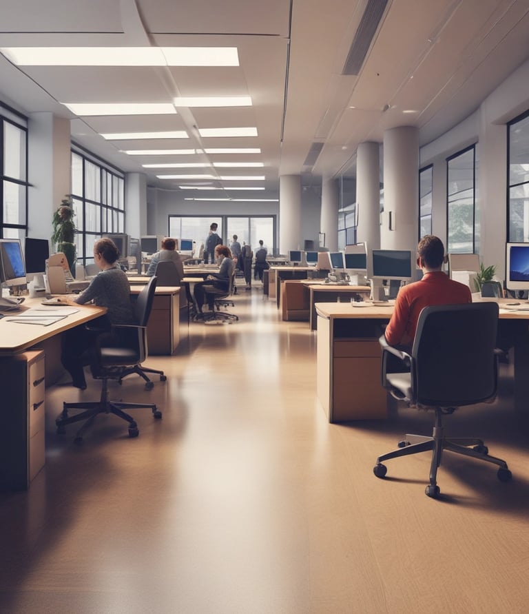 Close-up of skilled hands shaping plastic components in a workshop.