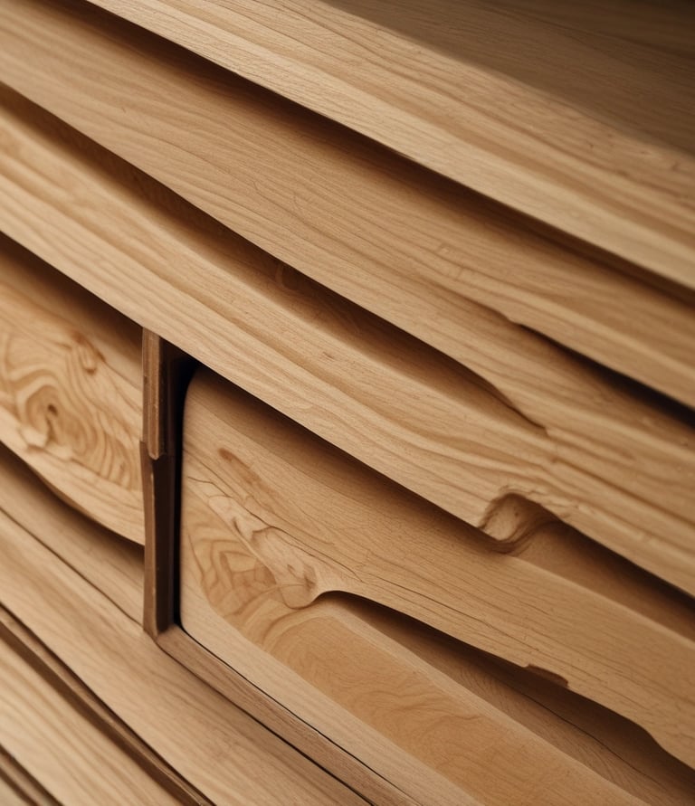 A team of architects and builders collaborating over blueprints in a bright, modern office.