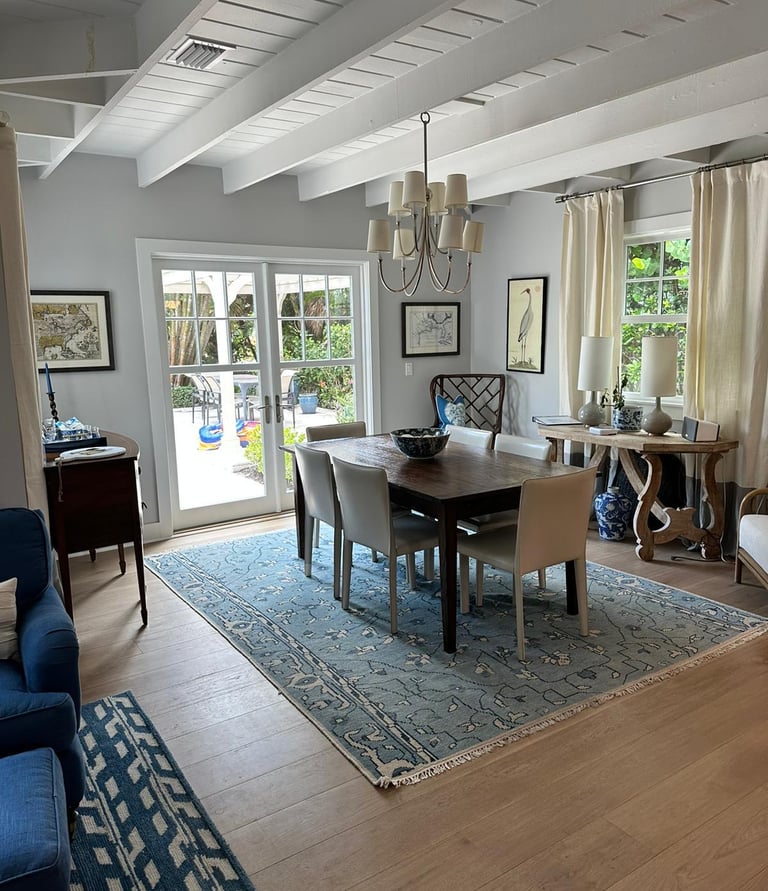 Clean dining room by Sousa Pro Cleaning WI