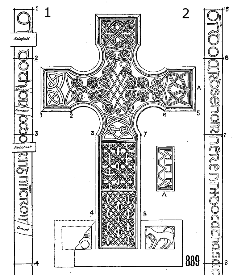 Iniscealtra Runestone 889 - Barony of Tulla Upper, County Clare, Ireland