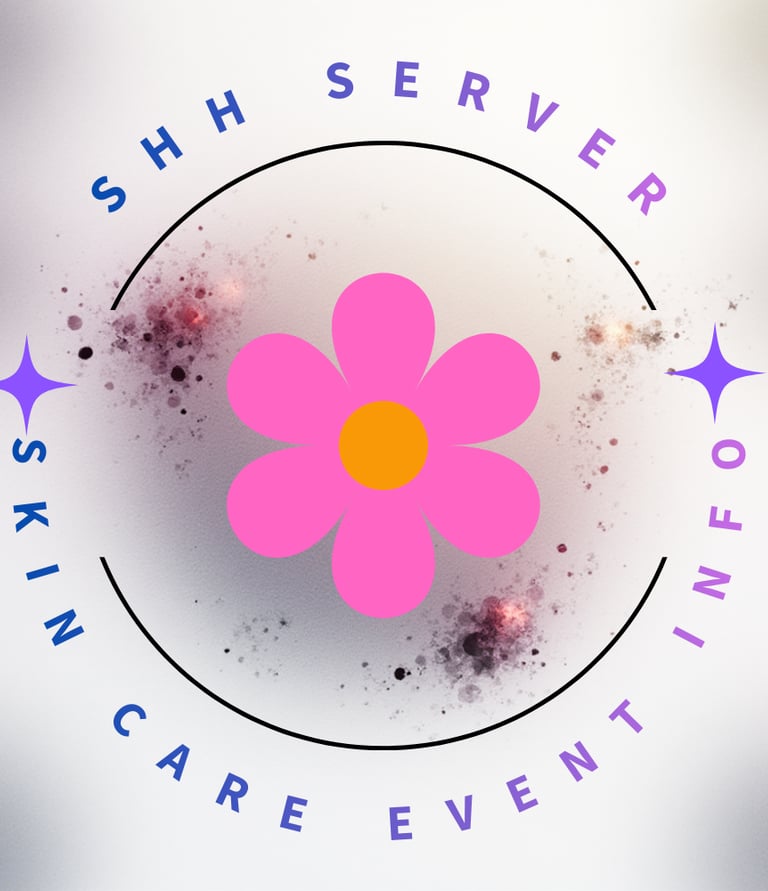 skin care event info