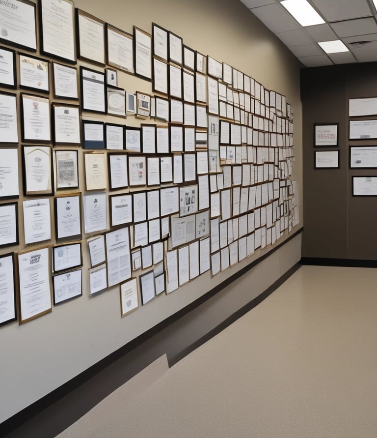 photo of white staircase