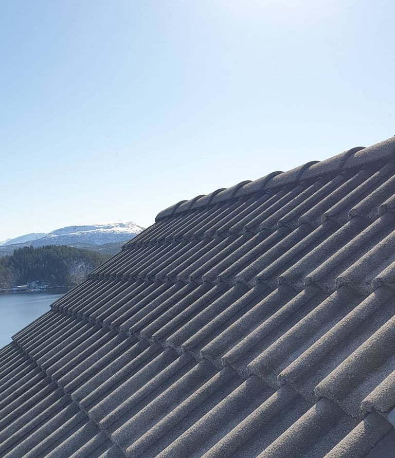 Takvask etter vi vasket