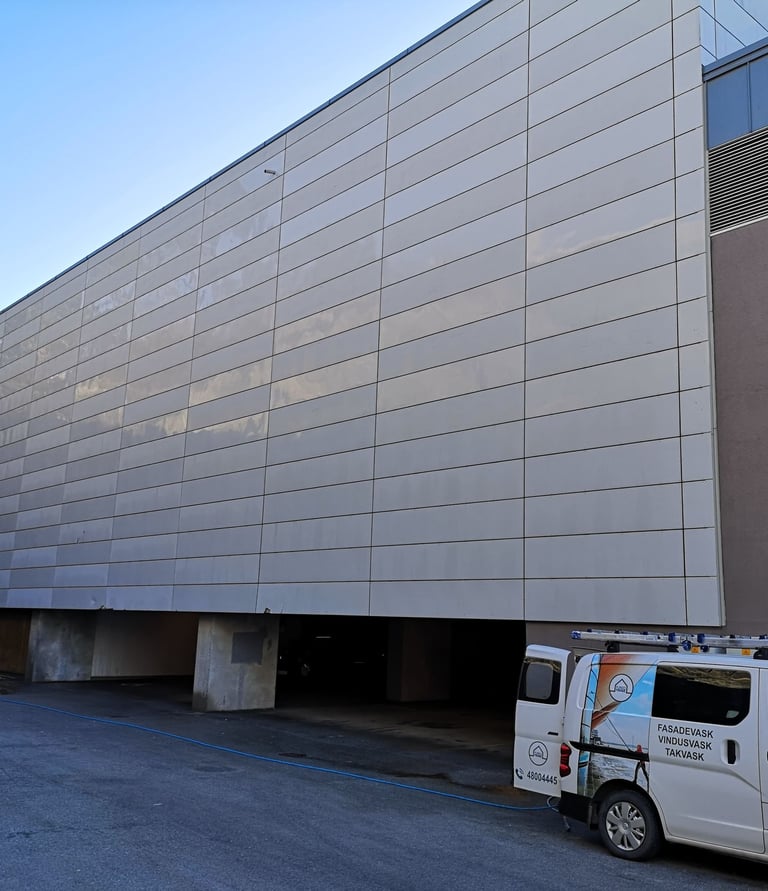 Bilde etter fasadevask