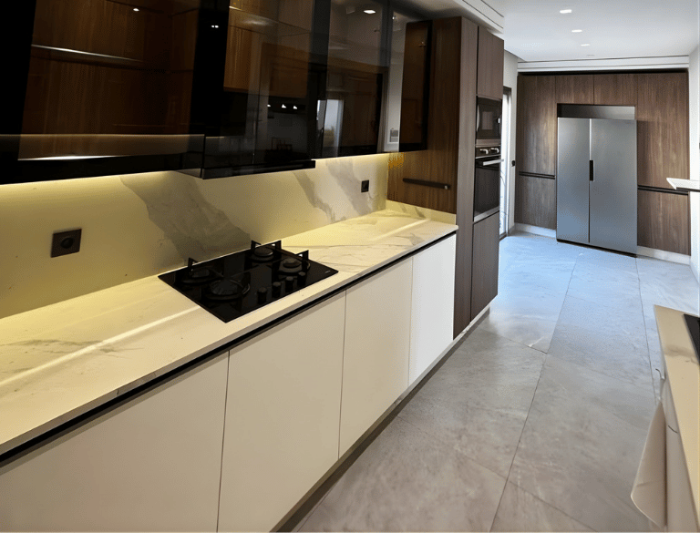 cuisine équipée moderne maroc menuiserie sur mesure cuisine design intérieur maroc