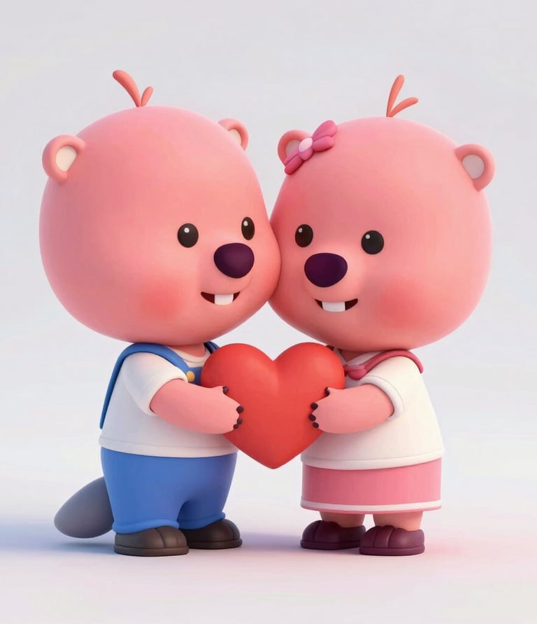 A smiling artisan holding a finished 3D printed object, surrounded by design sketches.