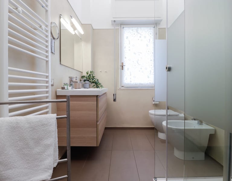 Casa Rava Sul Parco Riccione bagno