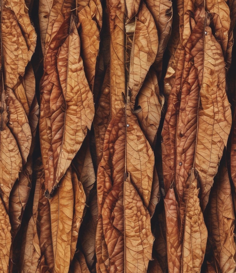 A bottle labeled 'Euro Tobacco Almond 3MG 70/30' with an illustration of almonds and tobacco leaves. It stands on a textured wooden surface surrounded by natural materials like rope, wood chips, and fibers against a dark background.