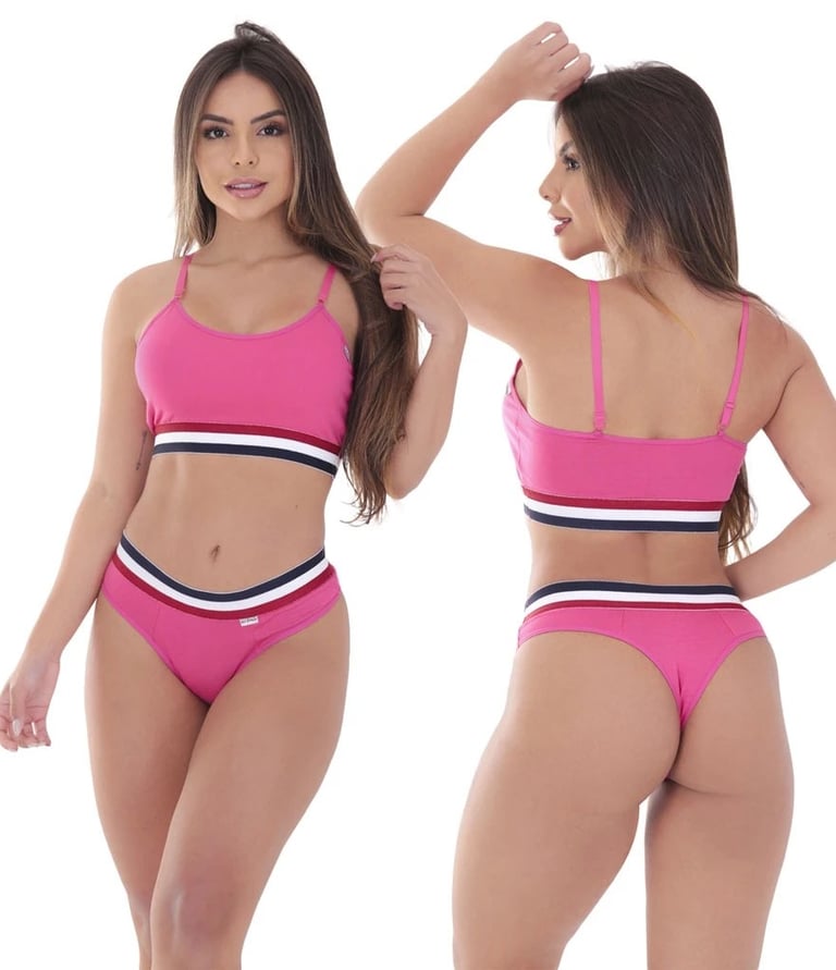 biquine Conjunto Top