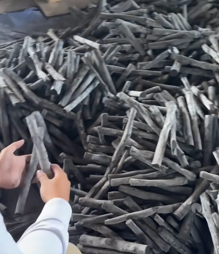 Earthange Shisha Binchotan, white charcoal Supplier