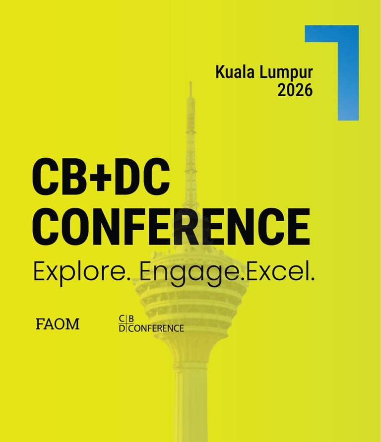 CB+DC Conference Kuala Lumpur Visual identity