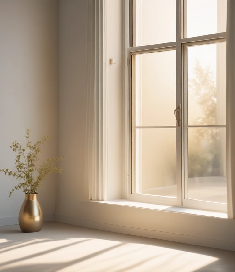 An inviting open book surrounded by nature, representing knowledge and spiritual growth.