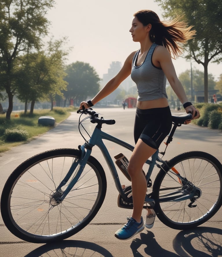 A green coconut lies on sandy beach terrain, surrounding it are ripples and footprints in the sand. The coconut has some natural brown patches and appears fresh with a small opening at the top.