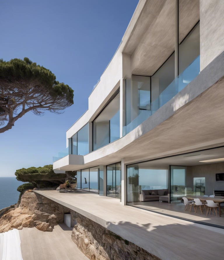 white concrete building