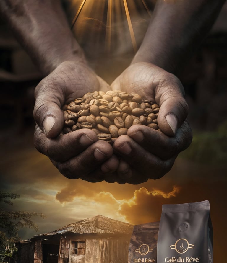 Café du Rêve. De la tierra para el alma. Un sueño que se siembra con fe.