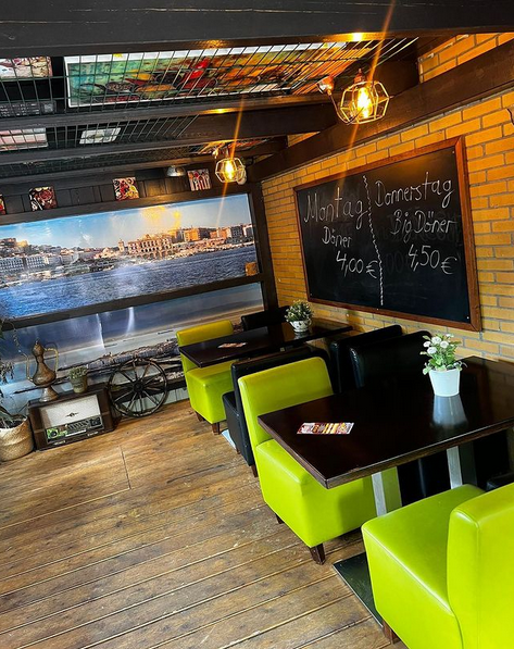 Sitzmöglichkeiten im Innenbereich