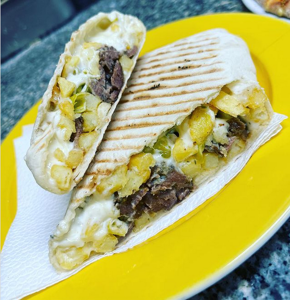 Präsentation des "Taco-Amigo" Gerichtes