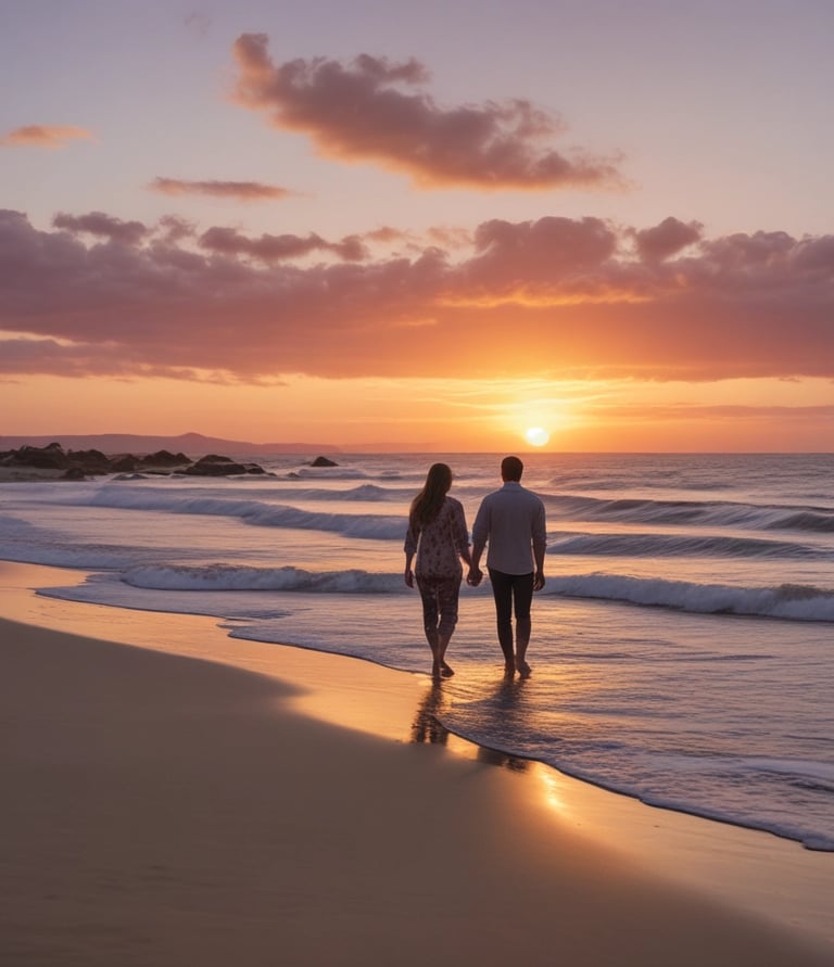 A peaceful scene of a person meditating outdoors at sunrise, surrounded by nature.