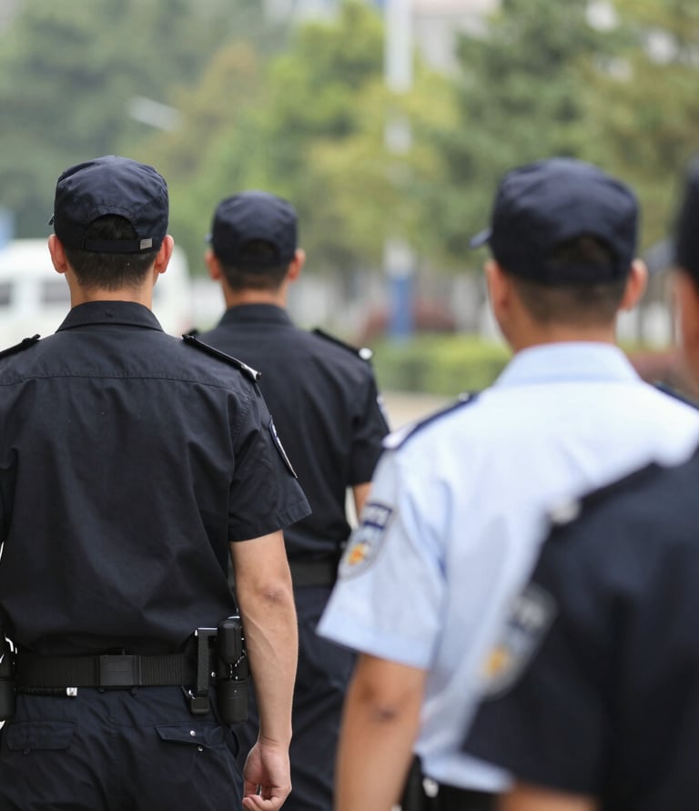 Close-up of a security badge with the vinofuerte logo, set against a deep wine-colored background.