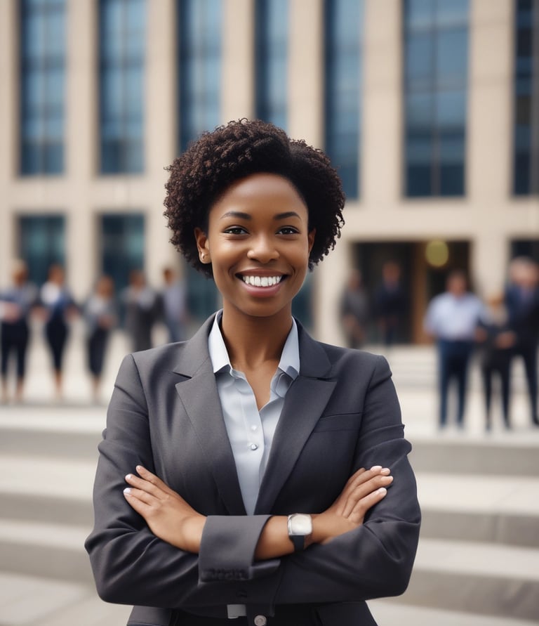 A diverse team of professionals discussing project plans around a conference table.