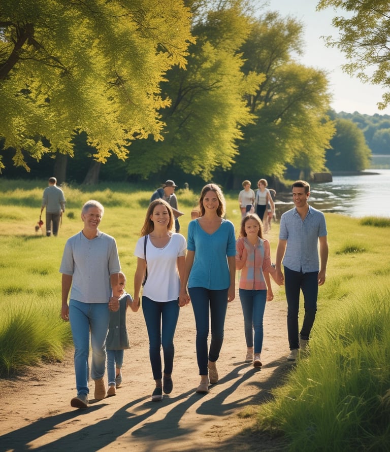 An open notebook with handwritten notes is placed on a wooden table next to a smartphone. The notes appear to focus on personal development and creative values. A partially visible laptop is in the background, creating a workspace setting.