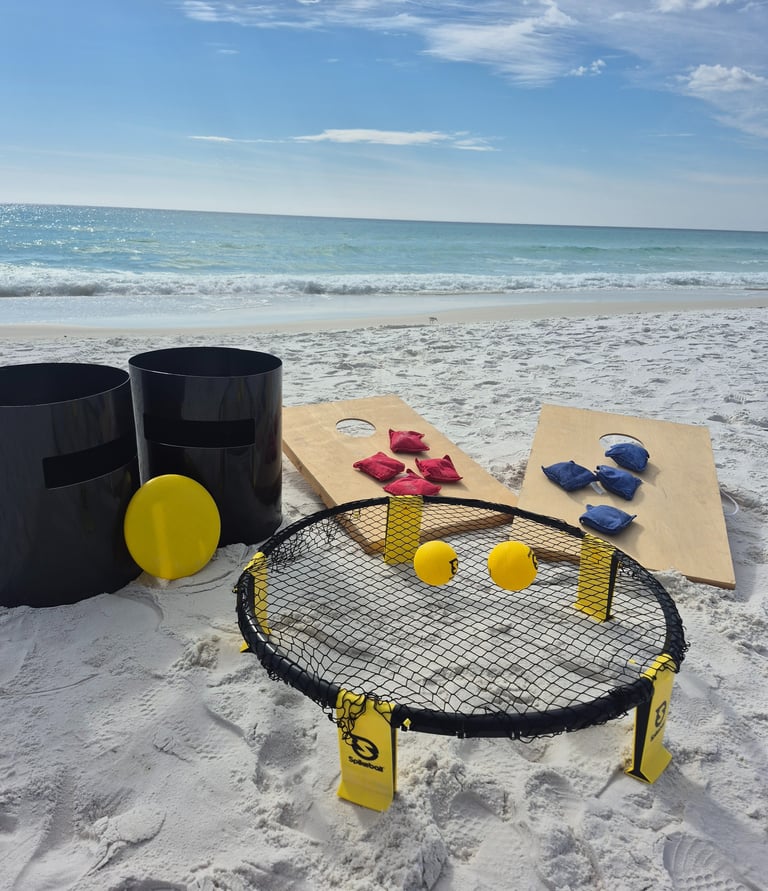 Beach gear rentals Miramar Beach Destin 30A