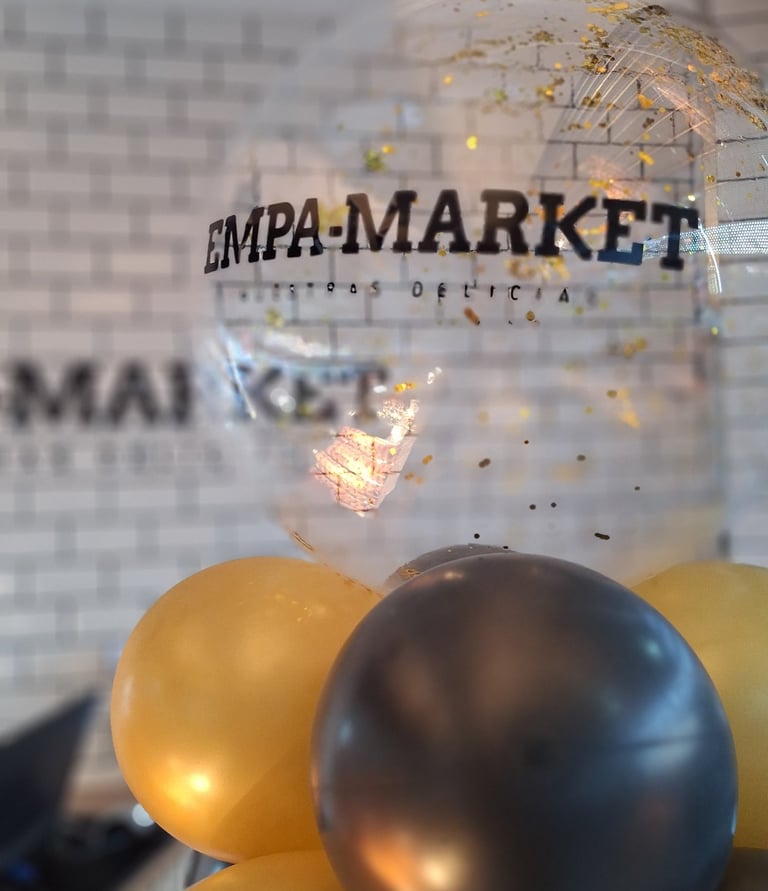Burbuja de globos personalizada