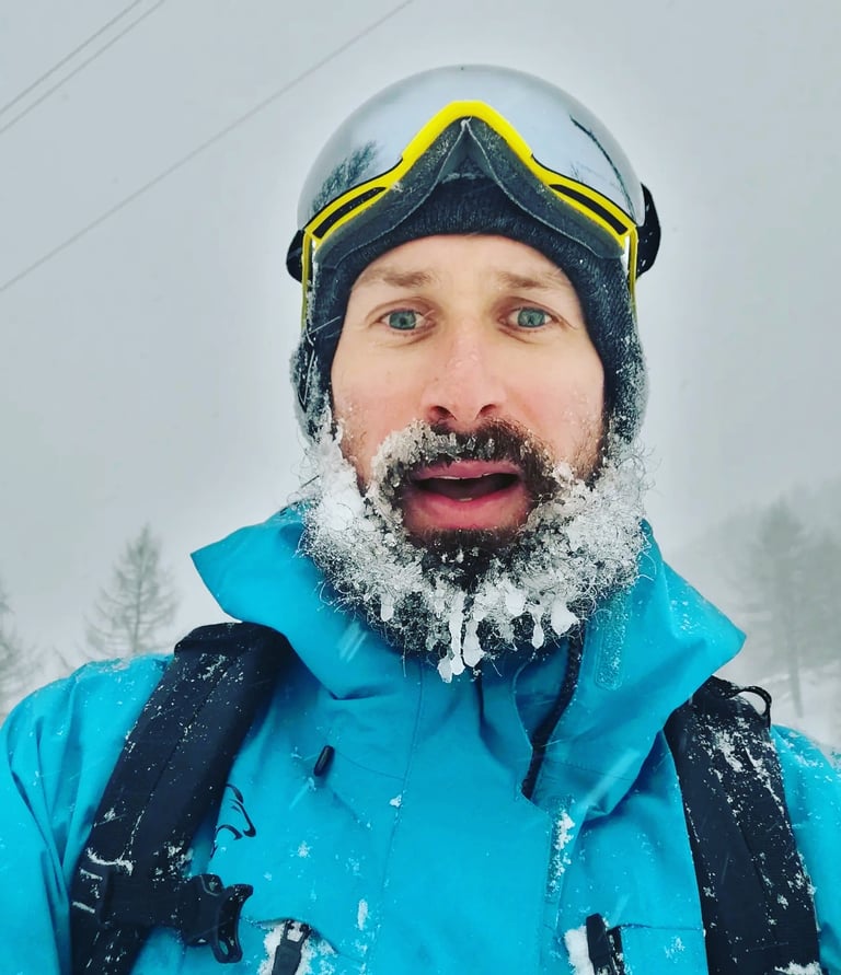 andrea bandi maestro di snowboard a sestriere