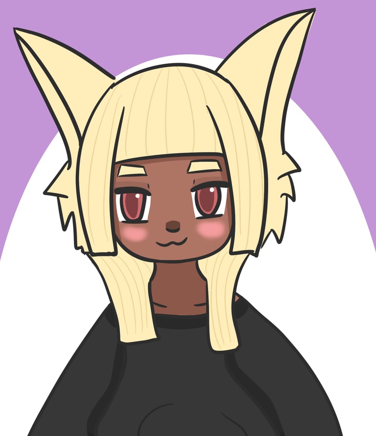 FFXIV Character OC drawing