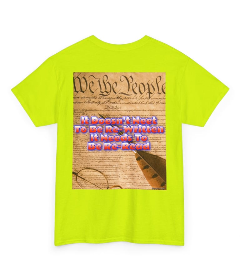 Constitution Doesn't Need to be Re-written