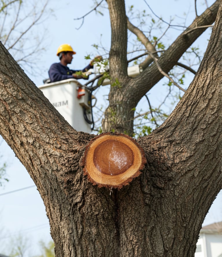 Guilmer Tree Services crew delivering high‑quality tree maintenance in Falls Church, VA