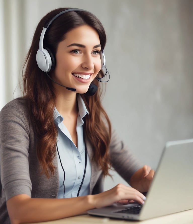 A person is standing on a stage holding a microphone, speaking in front of a large banner. The setting appears to be a formal training or seminar event. The banner contains text about 'Training Andalasian Character' and shows some logos, emphasizing educational or character-building themes. The decor includes wooden paneling and green and white elements.