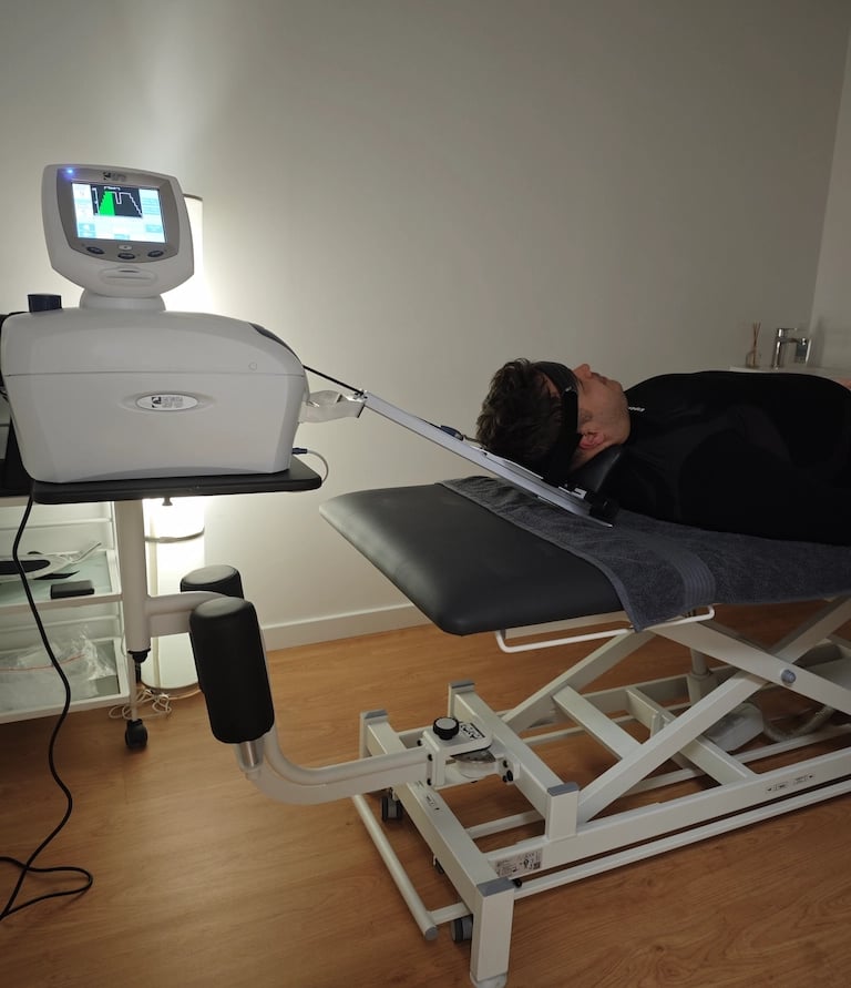 Camilla de descompresión vertebral cervical