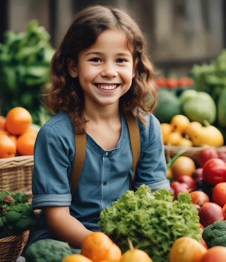 Children enjoying smoothies made with Smooxi powders.