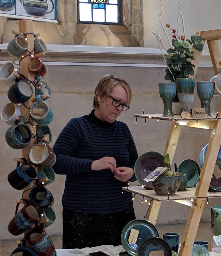 GonPotty display at ETSY local in Guildford Cathedral