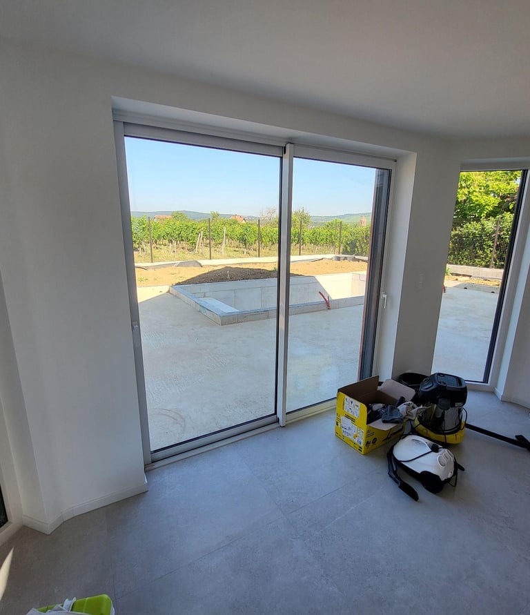 Nettoyage de fin de chantier sur Rosheim Nettoyage de bardage/Panneaux solaires/volets BSO/pergolas bioclimatique