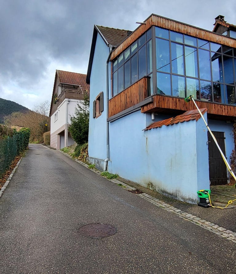 Véranda à Ottrott : Nettoyage de vitres pour professionnel : Confiez-nous le nettoyage de vitres...