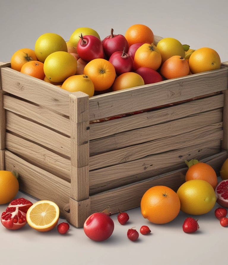 orange and blue color illustration