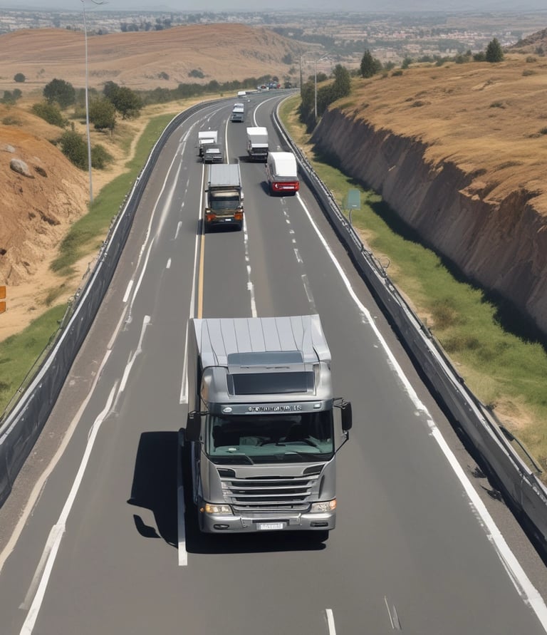 A hand holds a portable GPS device displaying a map. The device shows navigation buttons and the brand name 'TwoNav'. The background is blurred, suggesting outdoor surroundings.
